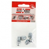 Гайка колпачковая Tech-KREP М8 оцинкованная DIN1587 (6шт) - пакет (0,052кг)