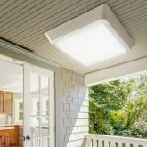 Светильник светодиодный ЖКХ ЭРА SPB-302-2-4K 15W 4000K 1200Lm IP40 квадрат с акустическим датчиком