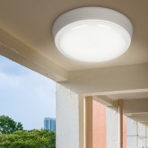 Светильник светодиодный ЖКХ ЭРА SPB-301-2-4K-10 10W 4000K 800Lm IP40 круглый с акустическим датчиком