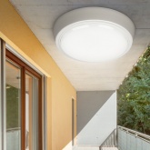 Светильник светодиодный ЖКХ ЭРА SPB-301-2-4K-05 5W 4000K 400Lm IP40 круглый с акустическим датчиком