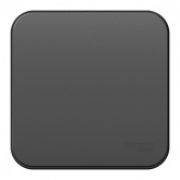 Накладной выключатель 1-клавишный SE Blanca 10А 250В антрацит