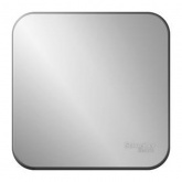 Накладной выключатель 1-клавишный SE Blanca 10А 250В алюминий