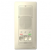 Переговорное устройство (домофон) настенный монтаж SE Blanca 25В молочное