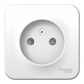 Накладная розетка без заземления без шторок SE Blanca 16А 250В белая