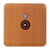 Накладная розетка TV 0.7 ДБ SE Этюд темный бук