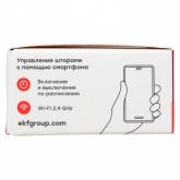 Реле EKF в подрозетник для управления шторами и жалюзи Wi-Fi 2А 500Вт 90-250В Алиса Connect