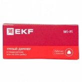 Диммер EKF универсальный в подрозетник 1-канальный 150Вт 90-250В Wi-Fi Алиса Connect