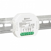 Диммер EKF универсальный в подрозетник 2-канальный 2х100Вт 90-250В Wi-Fi Алиса Connect