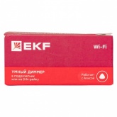 Диммер EKF универсальный в подрозетник 2-канальный 2х100Вт 90-250В Wi-Fi Алиса Connect