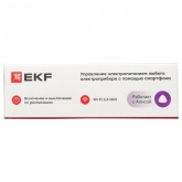 Реле EKF открытой установки 1-канальное Wi-Fi 10А 2200Вт 90-250В Алиса Connect