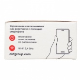 Реле EKF в подрозетник 1-канальное Wi-Fi 10А 2200Вт 90-250В Алиса Connect