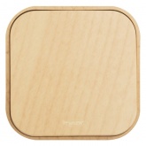 Накладной переключатель одноклавишный Legrand Quteo дерево