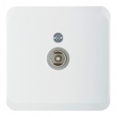 Накладная розетка TV 0.7 ДБ SE Этюд белая