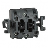 Механизм для накладного переключателя двухклавишного Legrand Oteo белый