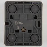 Накладная розетка ЭРА Эксперт 2P+E Schuko 16A-250В IP20 сосна 11-2203-11