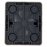 Накладной выключатель одноклавишный с подсветкой ЭРА Эксперт 10АХ-250В IP20 сосна 11-1202-11