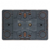 Накладная розетка ЭРА Эксперт 2х2P 16A-250В IP20 белый 11-2202-01