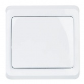 Выключатель 1-клавишный Generica ВЕГА 10А белый (ВС10-1-0-ВБ)