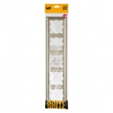 Рамка на 5 постов ИЭК BRITE пластик бежевый/шампань (РУ-5-Бр)