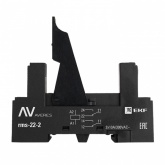 Разъем модульный для реле EKF AVERES РM slim 22/2