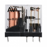 Реле промежуточное EKF AVERES slim 22/2 2NO/NC 5A 24В DC
