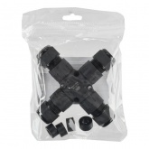 Коннектор кабельный ИЭК герметичный WTP-108 3 PIN IP68