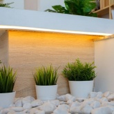 Гибкий неон Neon-Night LED SMD 8х16 мм, односторонний теплый белый, 120 LED/м, 20 м