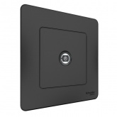 Розетка TV SE Blanca с/у антрацит