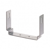 Скоба подвеса TDM нижняя для металлических лотков основание 150 мм