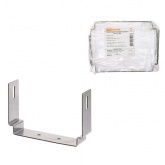 Скоба подвеса TDM нижняя для металлических лотков основание 150 мм