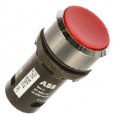 Кнопка ABB CP1-30R-01 красная без фиксации 1НЗ