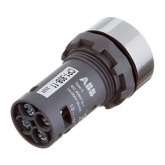 Кнопка ABB CP1-30B-11 черная без фиксации 1НО+1НЗ