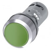Кнопка ABB CP2-30G-11 зеленая с фиксацией 1НО+1НЗ