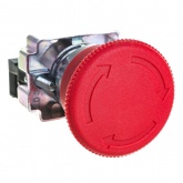 Кнопка ИЭК управления LAY5-BS542 Грибок аварийная с фиксацией поворотная