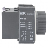 Приставка ИЭК ПВИ-23 задержка на выключении 0,1-3сек. 1Н.З+1Н.О