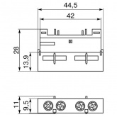 Дополнительный контакт поперечный ИЭК ДКП32-20