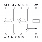Контактор ИЭК КТИ-7630 630А 400В/АС3