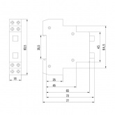 Кнопка управления модульная ИЭК КМУ11