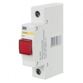 Сигнальная лампа ИЭК ЛС-47М 220В красная (LED-матрица)