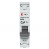 Рубильник модульный EKF PROxima ВН-63N (New) 1P 20А однофазный (выключатель нагрузки)