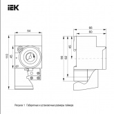Таймер ИЭК KARAT ТЭМ181 аналоговый суточный 16А 230В на DIN-рейку 1НО/НЗ резерв питания 3 модуля