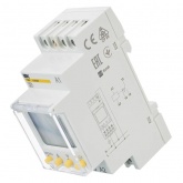 Таймер ИЭК KARAT ТЭ80 цифровой недельный до 80 программ 1НО/НЗ16А 230В с резервом на DIN-рейку