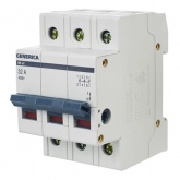 Рубильник модульный Generica (ИЭК) ВН-32 3P 32А трехфазный (выключатель нагрузки)