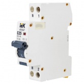 Дифференциальный автомат ИЭК  ARMAT B06S 1P+N C25А 30мА тип А однофазный электронный 6кА 1 модуль (дифавтомат, АВДТ)