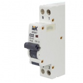 Дифференциальный автомат ИЭК  ARMAT B06S 1P+N C32А 30мА тип А однофазный электронный 6кА 1 модуль (дифавтомат, АВДТ)