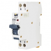Дифференциальный автомат ИЭК  ARMAT B06S 1P+N C16А 30мА тип АС однофазный электронный 6кА 1 модуль (дифавтомат, АВДТ)