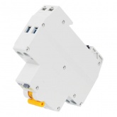 Дифференциальный автомат ИЭК KARAT АВДТ32МL 2П С25А 100мА тип АС однофазный электронный 6кА 1 модуль (дифавтомат, АВДТ)