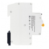 Дифференциальный автомат ИЭК KARAT АВДТ32МL 2П С20А 30мА тип АС однофазный электронный 6кА 1 модуль (дифавтомат, АВДТ)