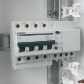 Дифференциальный автомат Generica (ИЭК) АД14 4П C63А 300мА тип АС трехфазный электронный 4,5кА (дифавтомат, АВДТ)