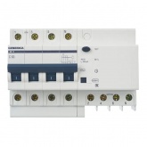 Дифференциальный автомат Generica (ИЭК) АД14 4П C10А 30мА тип АС трехфазный электронный 4,5кА (дифавтомат, АВДТ)